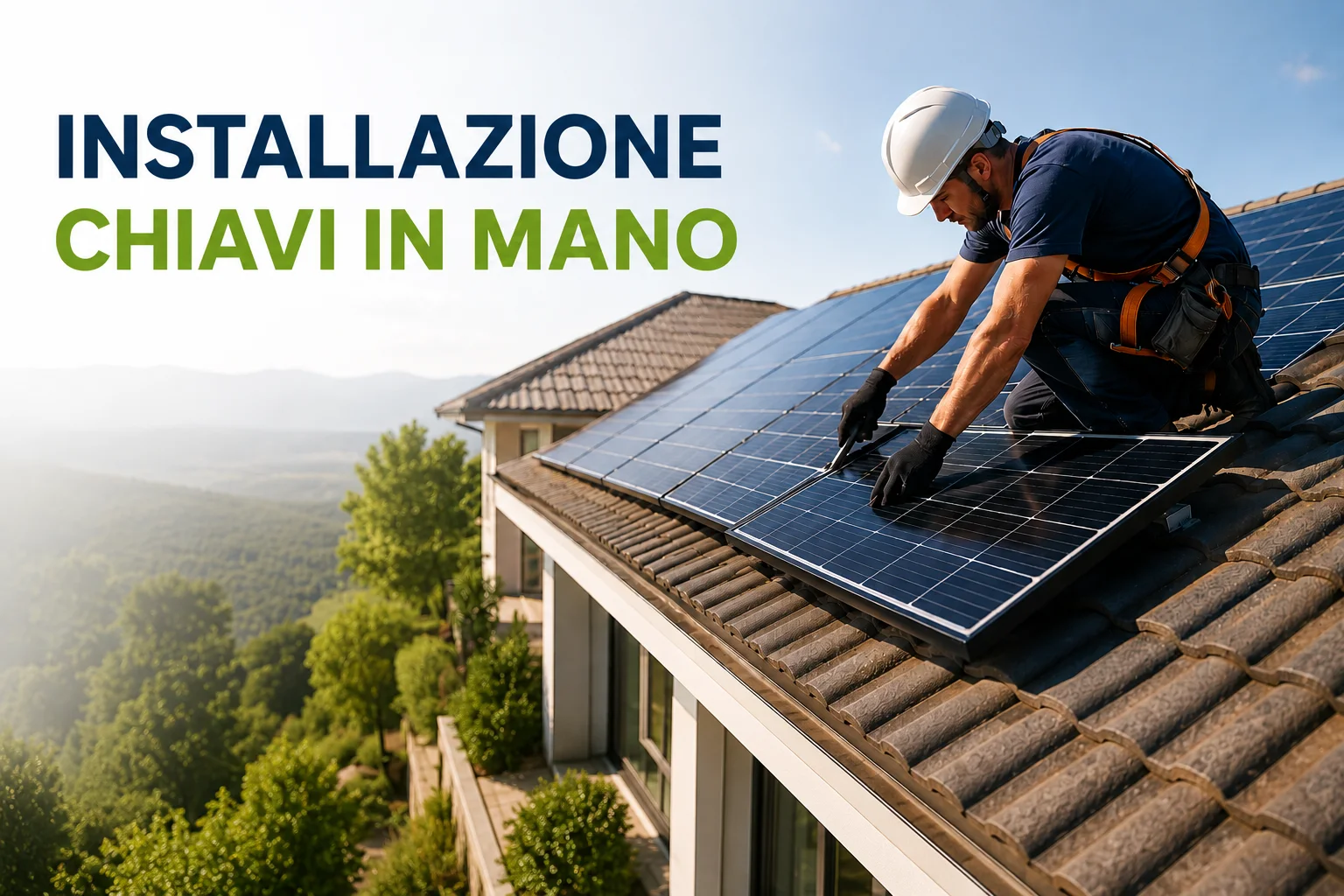 Installazione fotovoltaico chiavi in mano